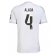Real Madrid David Alaba #4 Domaci Dres 2025-26 Kratak Rukav Real Madrid David Alaba #4 Domaci Dres 2025-26 Kratak Rukav